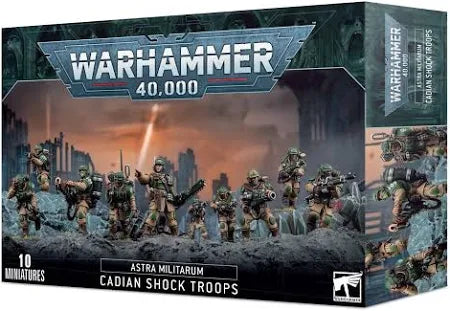 Astra Militatum: Cadian Shock Troops