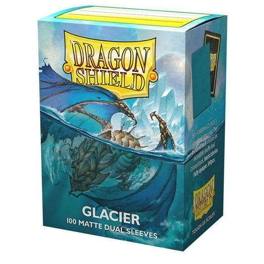 Dragon Shield Sleeves: Standard DUAL- Matte Glacier 'Miniom' (100 ct.)
