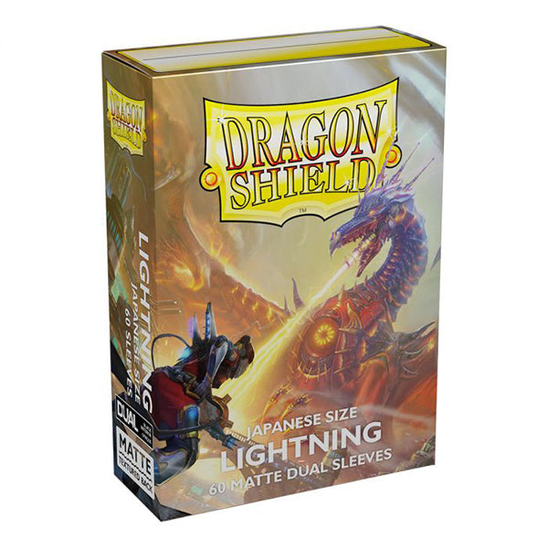 Dragon Shield Sleeves: Japanese DUAL- Matte Lightning 'Ailia' (60 ct.)