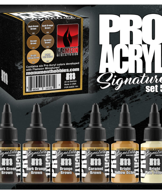 Signature Serie set 5 Flameon Miniatures